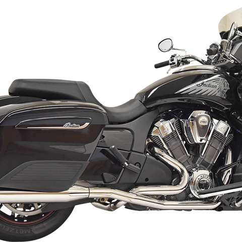 BASSANI XHAUST Exhaust Dual Challenger - Chrome 8H16S - Team Dream Rides