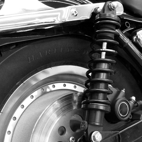 LEGEND SUSPENSION REVO-A Adjustable FXR Coil Suspension - Gloss Black - Heavy-Duty - 12