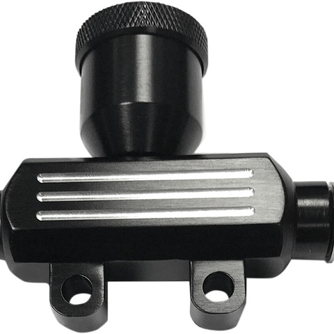 DRAG SPECIALTIES Rear Master Cylinder Kit - Black Solo Custom Mini Rear Master Cylinder Kit - Team Dream Rides