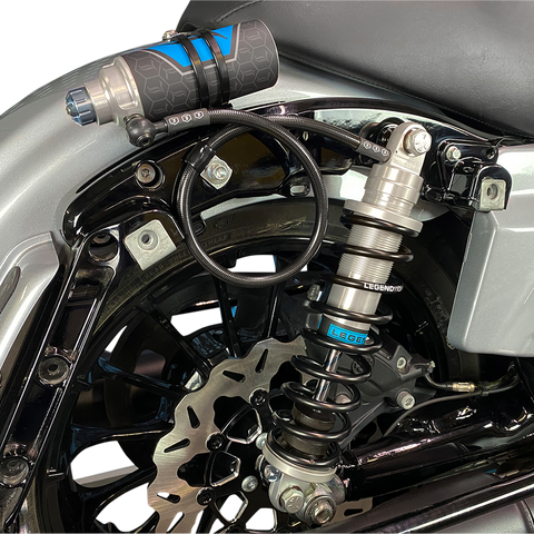 LEGEND SUSPENSION REVO ARC Remote Reservoir Shocks - Standard - Clear - 13