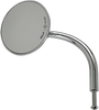 BILTWELL Mirror - Round - Chrome Utility Mirror — Chrome, Screw-In - Team Dream Rides