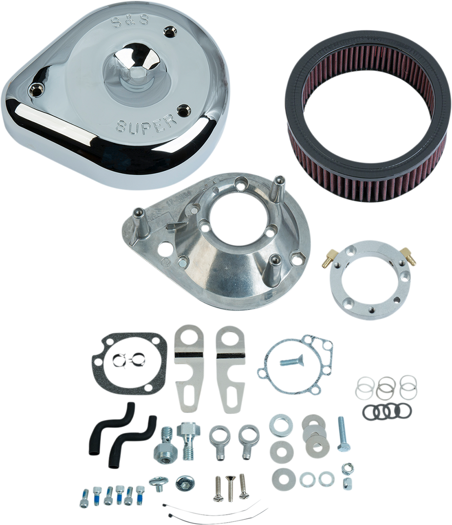 S&S CYCLE Teardrop Air Cleaner - Chrome 170-0306E - Team Dream Rides