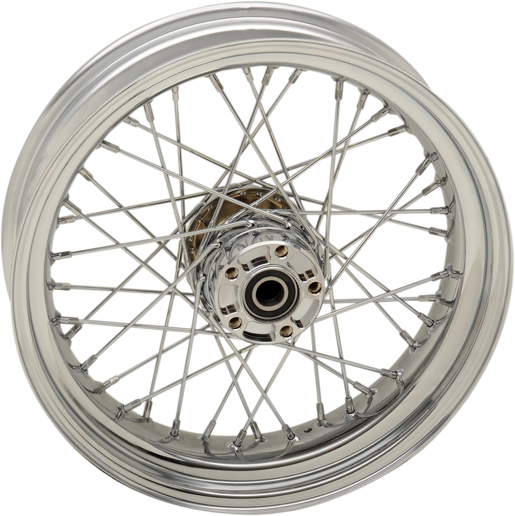 DRAG SPECIALTIES Wheel - Rear - 17 x 4.5" - 12-17 FXD - With ABS Replacement Laced Wheel - Team Dream Rides