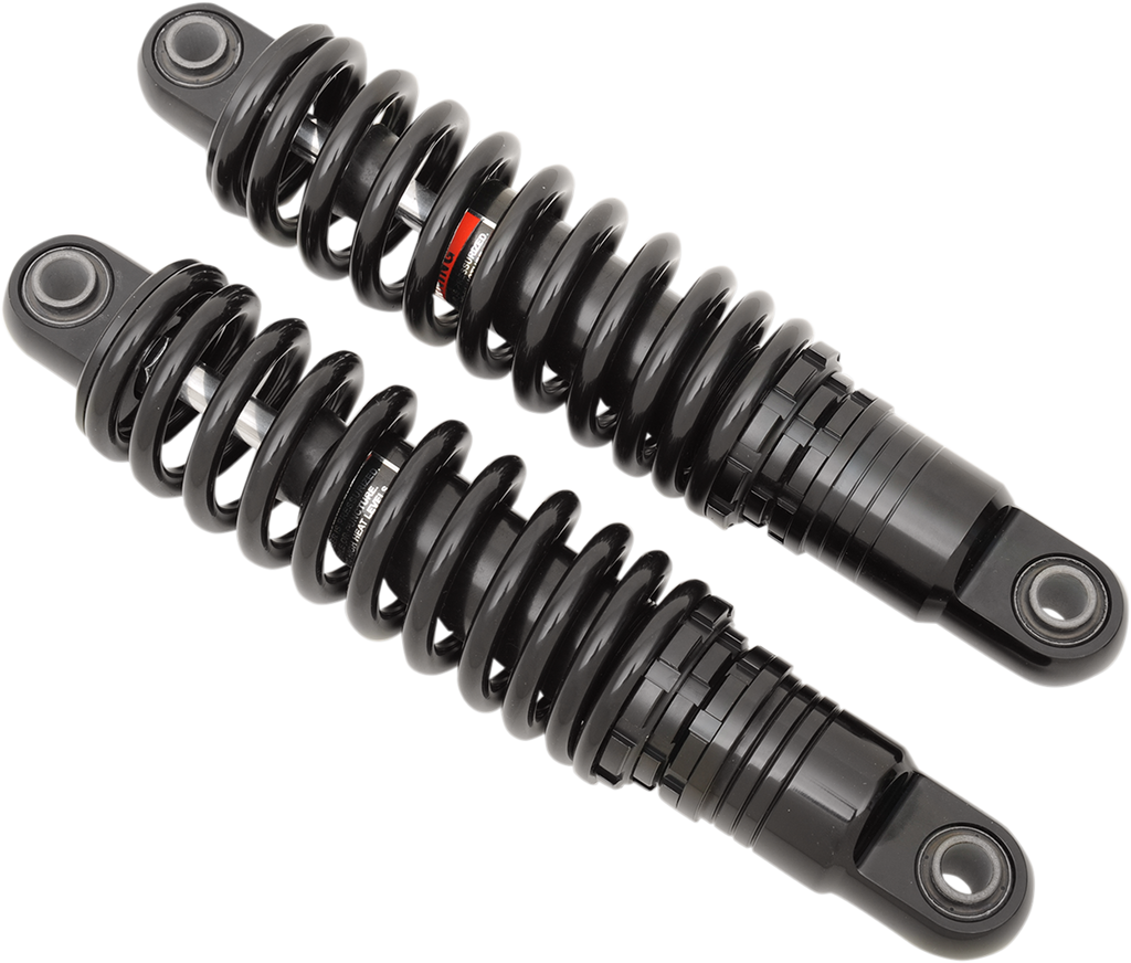 DRAG SHOCKS Premium Ride-Height Adjustable Shocks - Black - Standard - 12" Premium Ride-Height Adjustable Shocks — 12.00" - Team Dream Rides