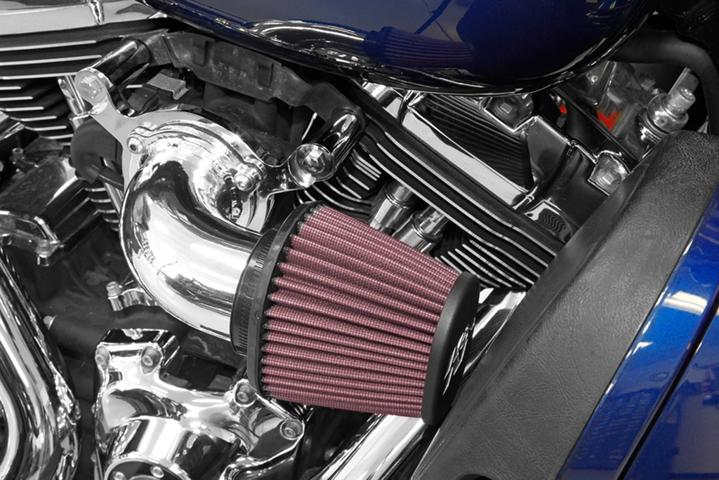 K & N Intake Kit Polished Harley-Davidson Aircharger Performance Intake System - Team Dream Rides