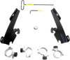 MEMPHIS SHADES HD Batwing - Mounting Kit - Black - XL Batwing Fairing Trigger-Lock Mounting Kit - Team Dream Rides