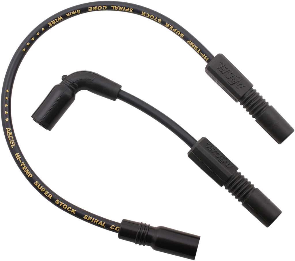 ACCEL Spark Plug Wire - XR1200 - Black 8 mm Spark Plug Wire - Team Dream Rides