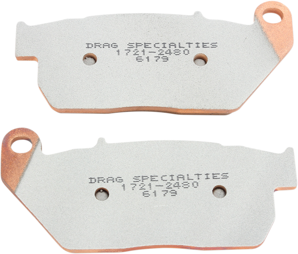 DRAG SPECIALTIES Sintered Brake Pads - Sportster Sintered Metal Harley/Buell Brake Pads - Team Dream Rides