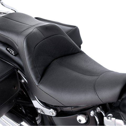 DANNY GRAY LowIST Seat - Vinyl - Leather - FL '07-'17 LowIST 2-Up Seat - Team Dream Rides