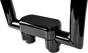 DRAG SPECIALTIES 1-1/2" Black Big Buffalo Risers w/ Top Handlebar Riser & Top Clamp Kit - Team Dream Rides