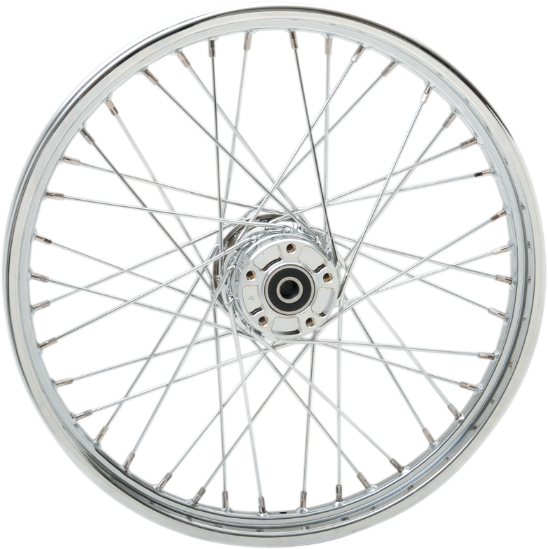 DRAG SPECIALTIES Wheel - Chrome - Front - 21 x 2.15" - 00-06 FXST Replacement Laced Wheel - Team Dream Rides