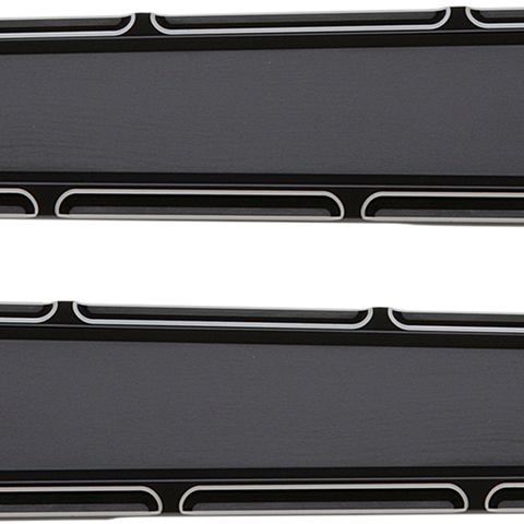 ARLEN NESS Beveled Latch Cover - Black Ness-Tech® Saddlebag Beveled Hinge Covers - Team Dream Rides