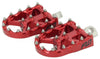 BMX STYLE FOOT PEGS RED - Team Dream Rides
