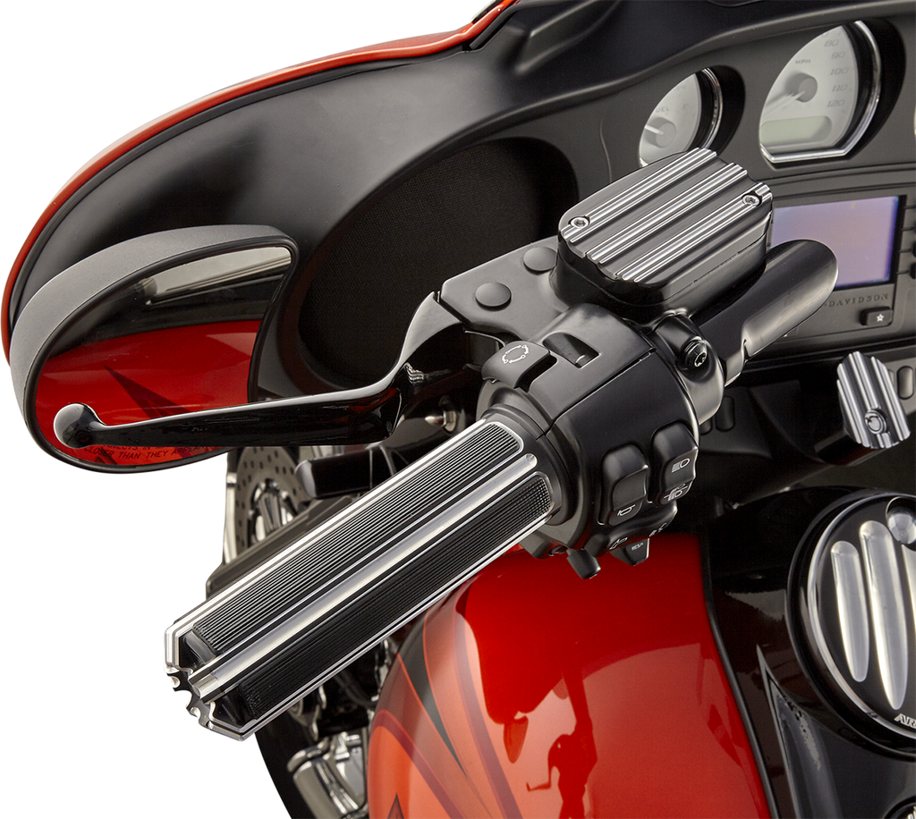 ARLEN NESS Black 10-Gauge Grips for TBW Ness-Tech® 10-Gauge Comfort Grips - Team Dream Rides