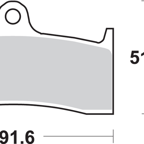 SBS Carbon Tech Brake Pads - Buell Organic Harley/Buell Brake Pad - Team Dream Rides