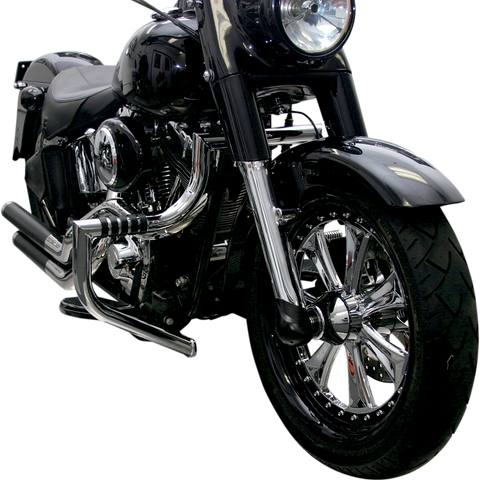 LINDBY Magnumbar - Chrome - FLST Magnumbar® Front Highway Bar - Team Dream Rides