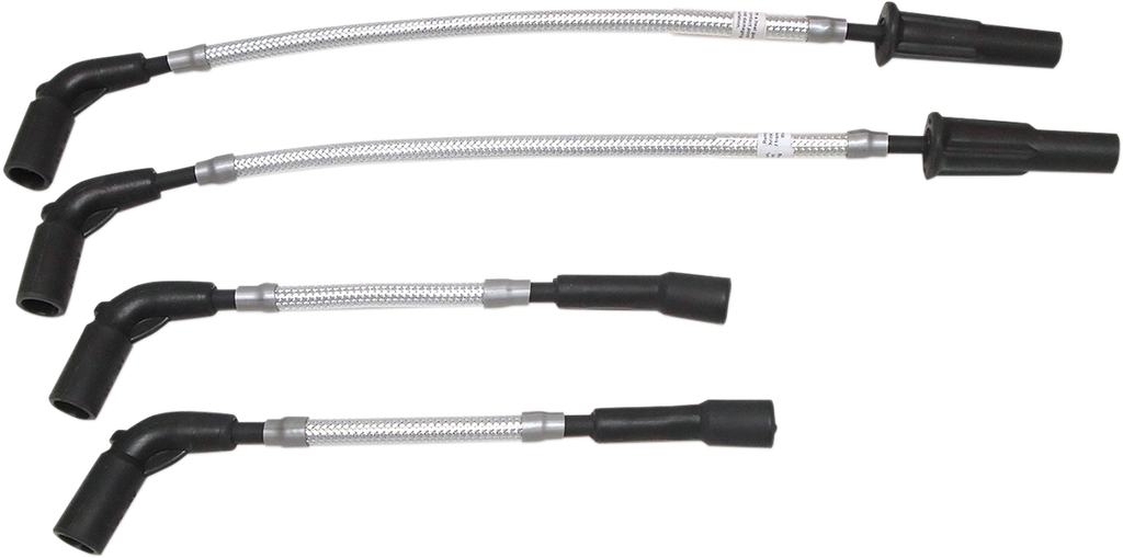 MAGNUM Spark Plug Wire Set - S/C 2 - Softail 18+ Braided Spark Plug Wire - Team Dream Rides