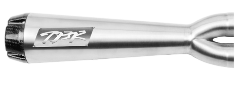 Two Brothers Racing COMP S 2IN1 EXHAUST SOFTAIL BRUSHED W/CARBON END CAP - Team Dream Rides