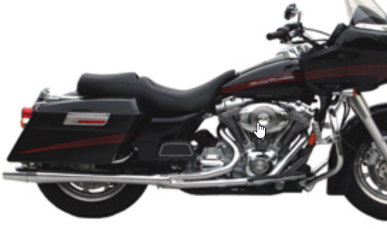 THUNDERHEADER 2007-2008 DRESSERS 2 INTO 1 long style (right side only) Includes Heat Shields - Team Dream Rides