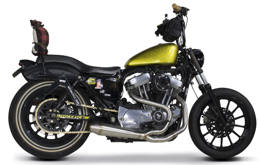 Two Brothers Racing Harley Davidson Sportster (2014-2020) Megaphone Gen II 2-1 Ceramic Black Full System - Team Dream Rides