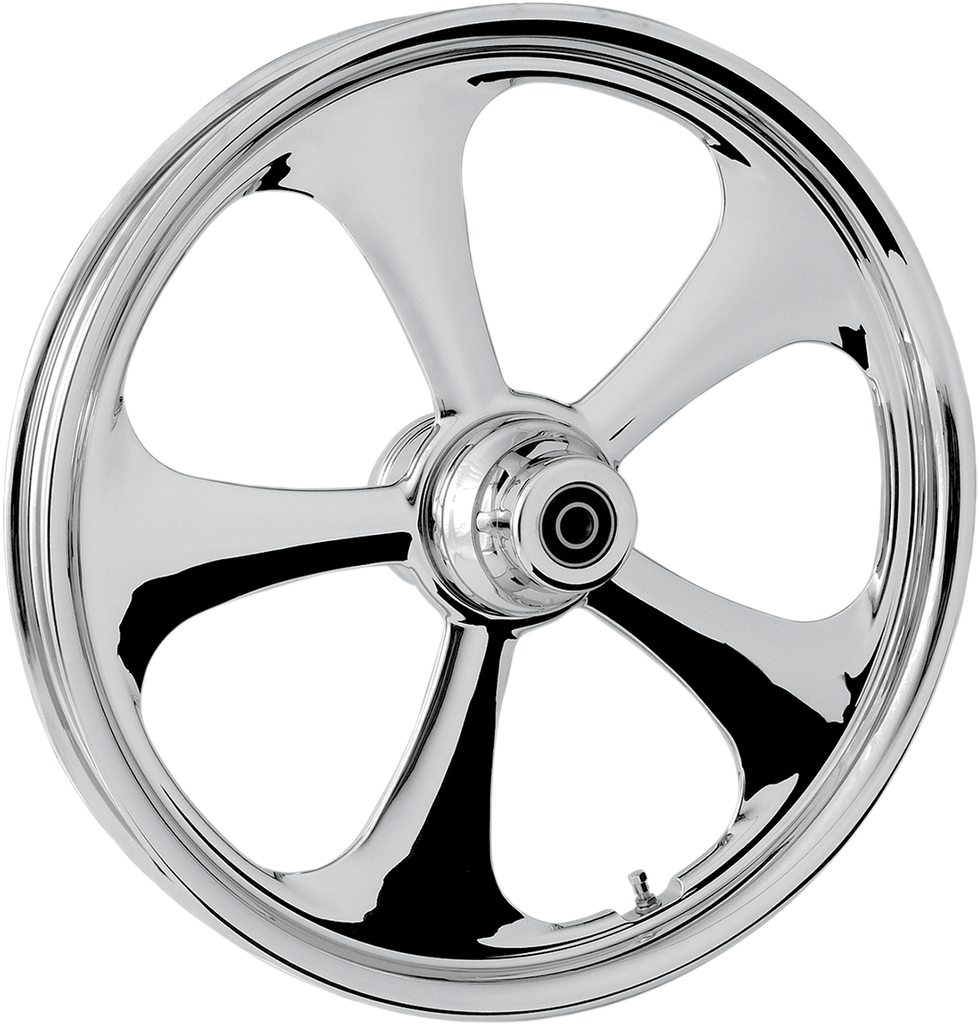 RC COMPONENTS Front Wheel - Nitro - Dual Disc - 21" x 3.5" - 08-18 FLT One-Piece Forged Aluminum Wheel — Nitro - Team Dream Rides