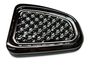CYCLESMITHS Waffle Brake Pedal - Chrome - Team Dream Rides
