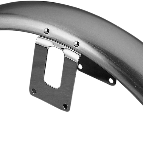 DRAG SPECIALTIES XLX-Style Front Fender with Chrome Side Braces - Steel XLX-Style Front Fender - Team Dream Rides