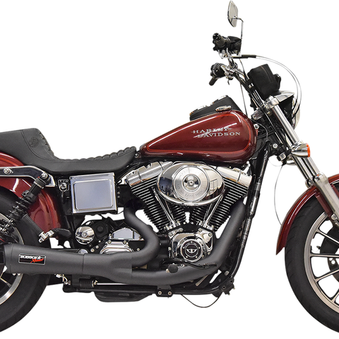 BASSANI XHAUST Ripper 2:1 Exhaust System - Black 1D5B - Team Dream Rides