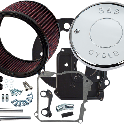 S&S CYCLE Air Cleaner Kit with Cover - Nostalgic Script Cover 170-0294E - Team Dream Rides