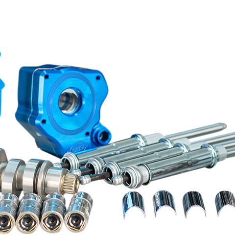 S&S CYCLE Cam Chest Kit with Plate M8 - Chain Drive - Water Cooled - 550 Cam - Chrome Pushrods 310-1080B - Team Dream Rides