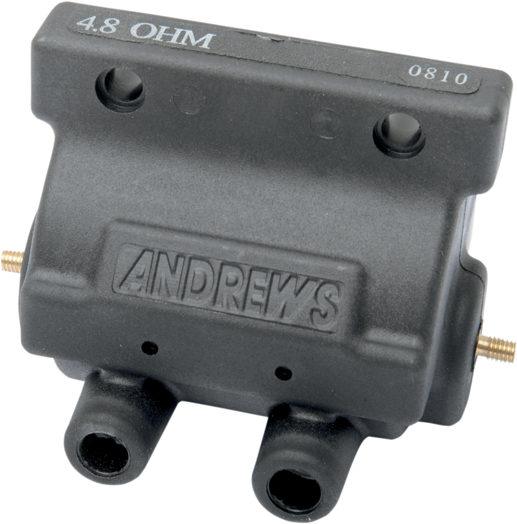 ANDREWS Ignition Coil - Harley Davidson - Black Supervolt 12 V Ignition Coil - Team Dream Rides