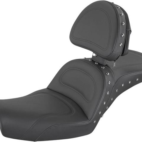 SADDLEMEN Explorer Special Seat - Backrest Explorer Special Seat — Includes Backrest - Team Dream Rides