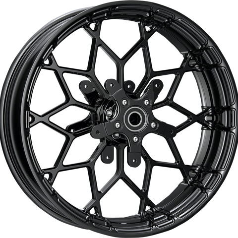ARLEN NESS Wheel - Fat Factory - Forged - Front - Dual Disc - Black - 18x5.5 91-650 - Team Dream Rides