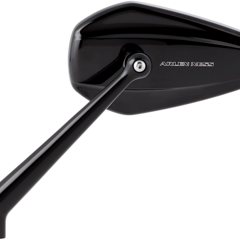 ARLEN NESS Mini Stocker Left Mirror - Black Mini Stocker Mirror - Team Dream Rides