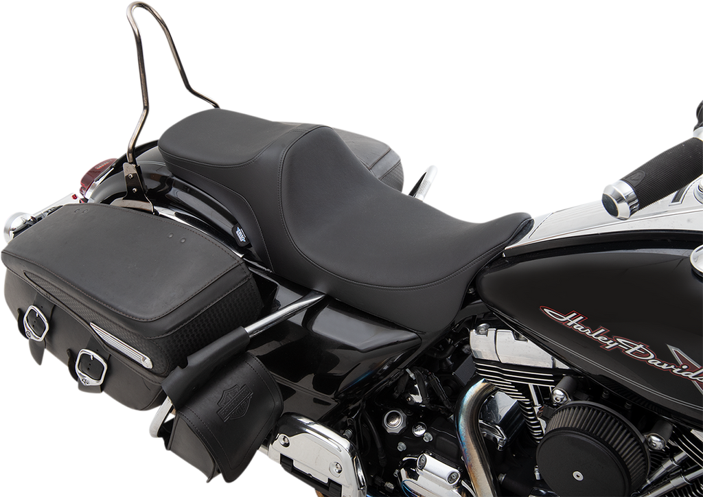 DRAG SPECIALTIES SEATS Predator III 2- Up Seat - Smooth Predator III Seat - Team Dream Rides