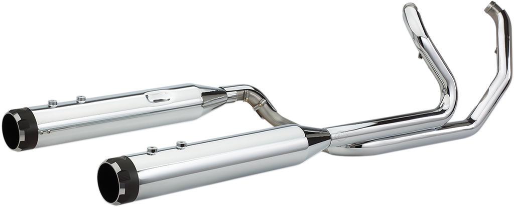 S&S CYCLE El Dorado Dual Exhaust System - Chrome - Black Thruster 550-0677B - Team Dream Rides