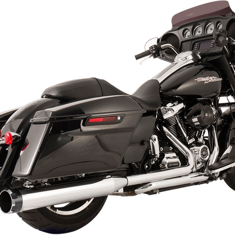 S&S CYCLE El Dorado Dual Exhaust System - Chrome - Black Thruster 550-0699C - Team Dream Rides