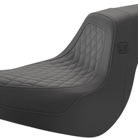 SADDLEMEN Speed Merchant Pro Series Seat - Black - FXLR/FLSB '18-'23 SM81829DB - Team Dream Rides