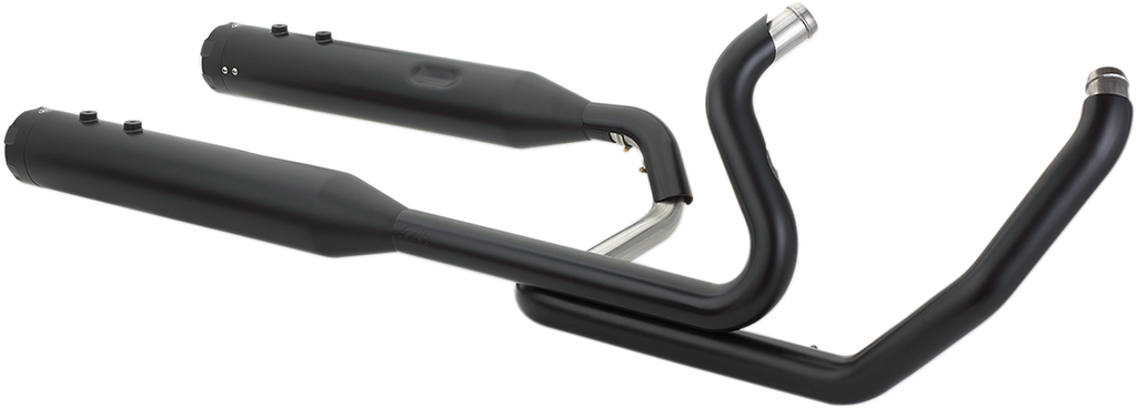 S&S CYCLE El Dorado Dual Exhaust System - Black - Black Thruster 550-0700C - Team Dream Rides