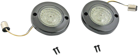 CUSTOM DYNAMICS ProBEAM® Dynamic Ringz® LED Turn Signal - Black - Amber/White ProBEAM® Dynamic Ringz® LED Turn Signals - Team Dream Rides