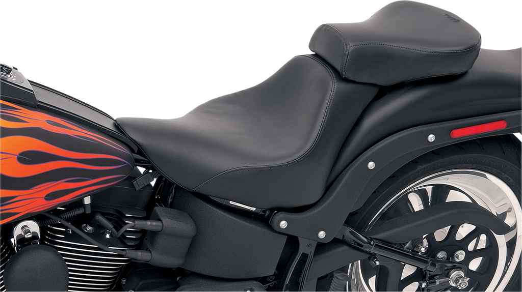 SADDLEMEN Touring Pillion - FLSTF '07-'17 Renegade Deluxe Pillion Pad - Team Dream Rides