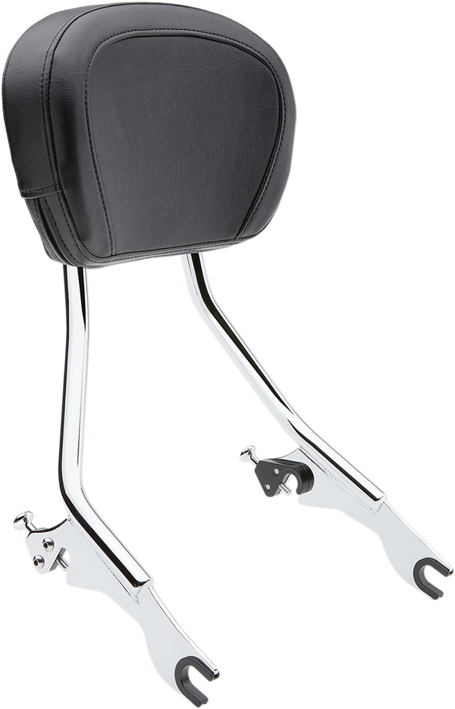 COBRA Detachable Backrest - Chrome Detachable Backrest - Team Dream Rides