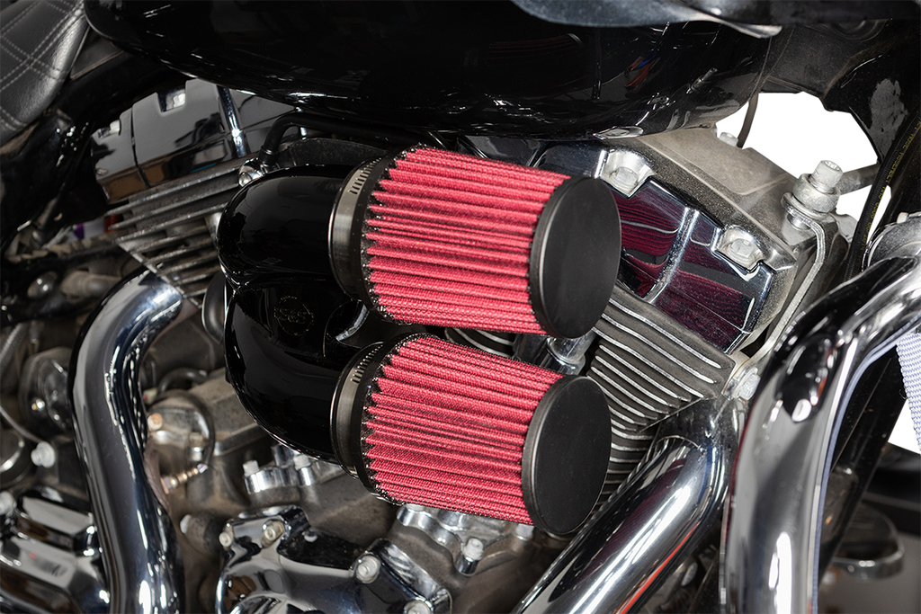 S&S CYCLE Tuned Induction Air Cleaner Kit - Gloss Black 170-0637A - Team Dream Rides