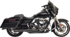 BASSANI XHAUST 2:1 Exhaust - Hotrod - Black 1F67B - Team Dream Rides