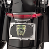 CIRO Taillight/License Plate Frame - Chrome - Red Lens 40253 - Team Dream Rides