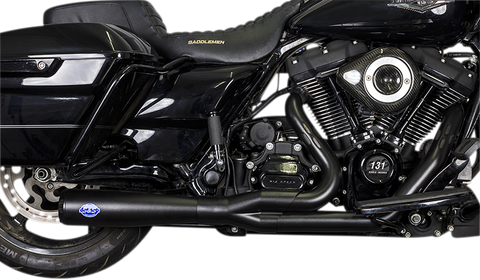 S&S CYCLE Diamondback 2-1 Race Only Exhaust System - Guardian Black 550-1028 - Team Dream Rides