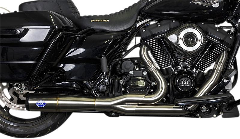 S&S CYCLE Diamondback 2-1 50 State Exhaust System - Stainless Steel 550-0999A - Team Dream Rides