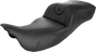 SADDLEMEN Roadsofa* Extended Reach Seat - Black/Black Stitching - w/o Backrest 808-07B-188 - Team Dream Rides