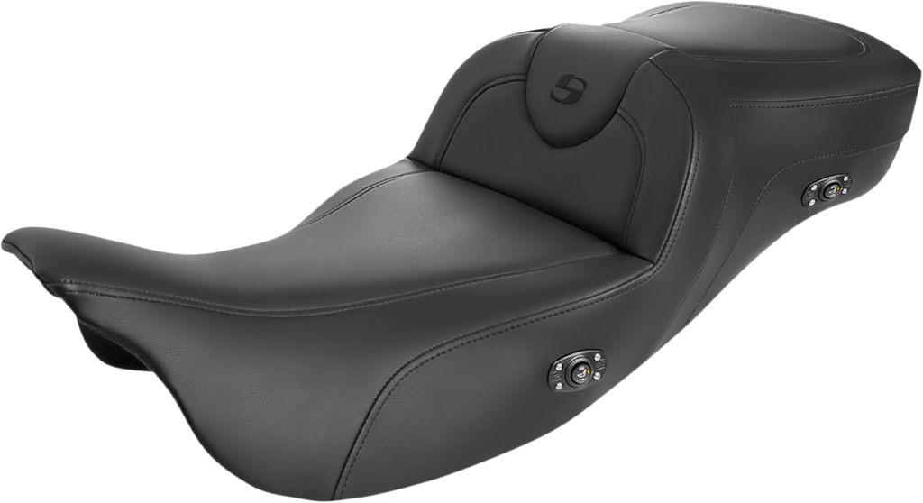 SADDLEMEN Roadsofa* Extended Reach Heated Seat - Black - w/o Backrest 808-07B-188HCT - Team Dream Rides