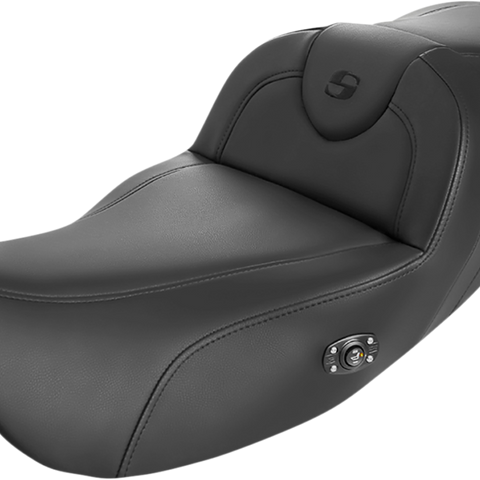SADDLEMEN Roadsofa* Extended Reach Heated Seat - Black - w/o Backrest 808-07B-188HCT - Team Dream Rides
